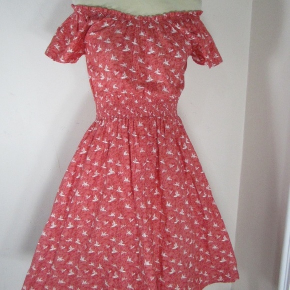 Mata Traders ModCloth Off Shoulder Dress Size XS - Picture 1 of 3